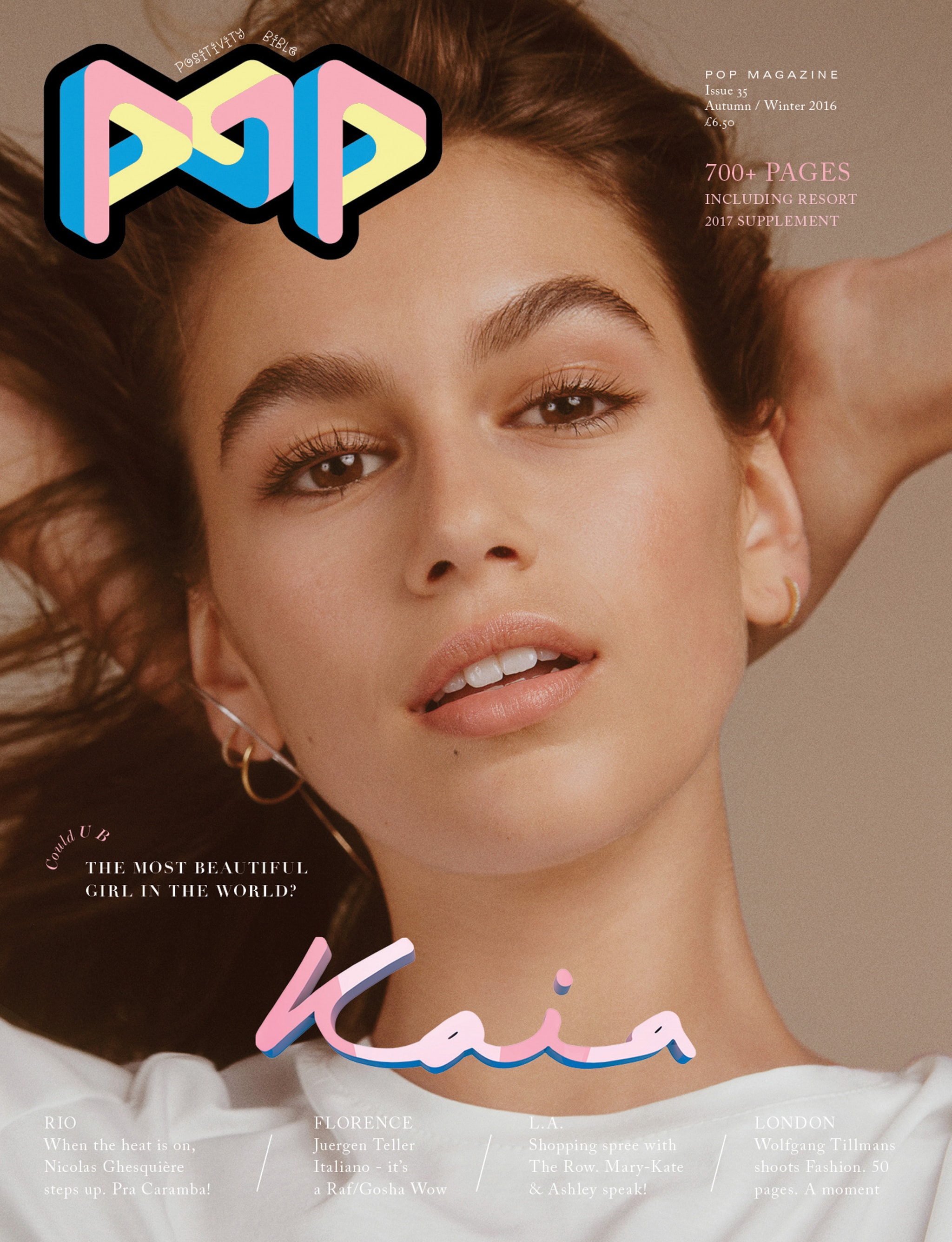 Kaia! POP Magazine Charlotte Wales 2023
