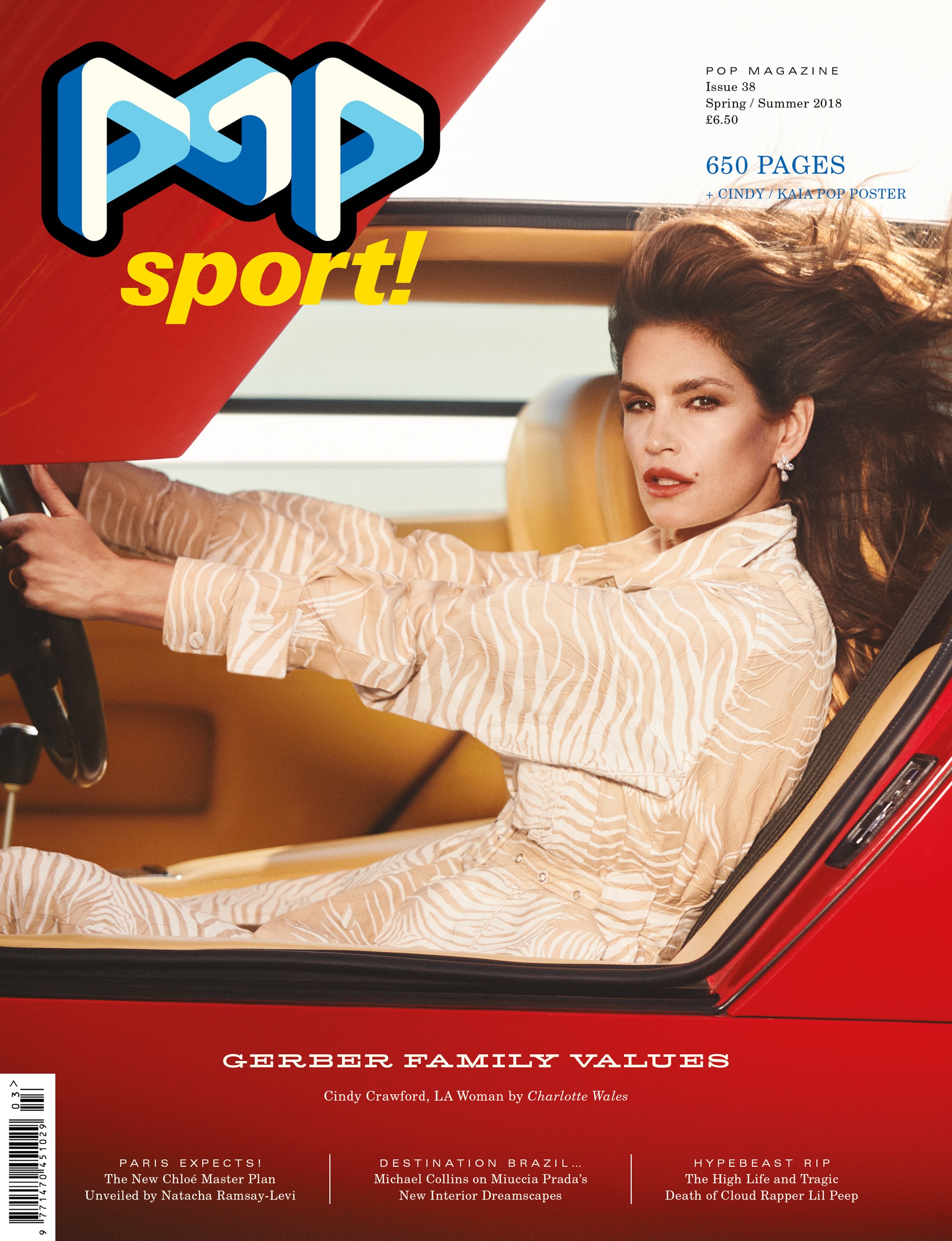 Cindy Crawford POP Magazine Charlotte Wales 2023