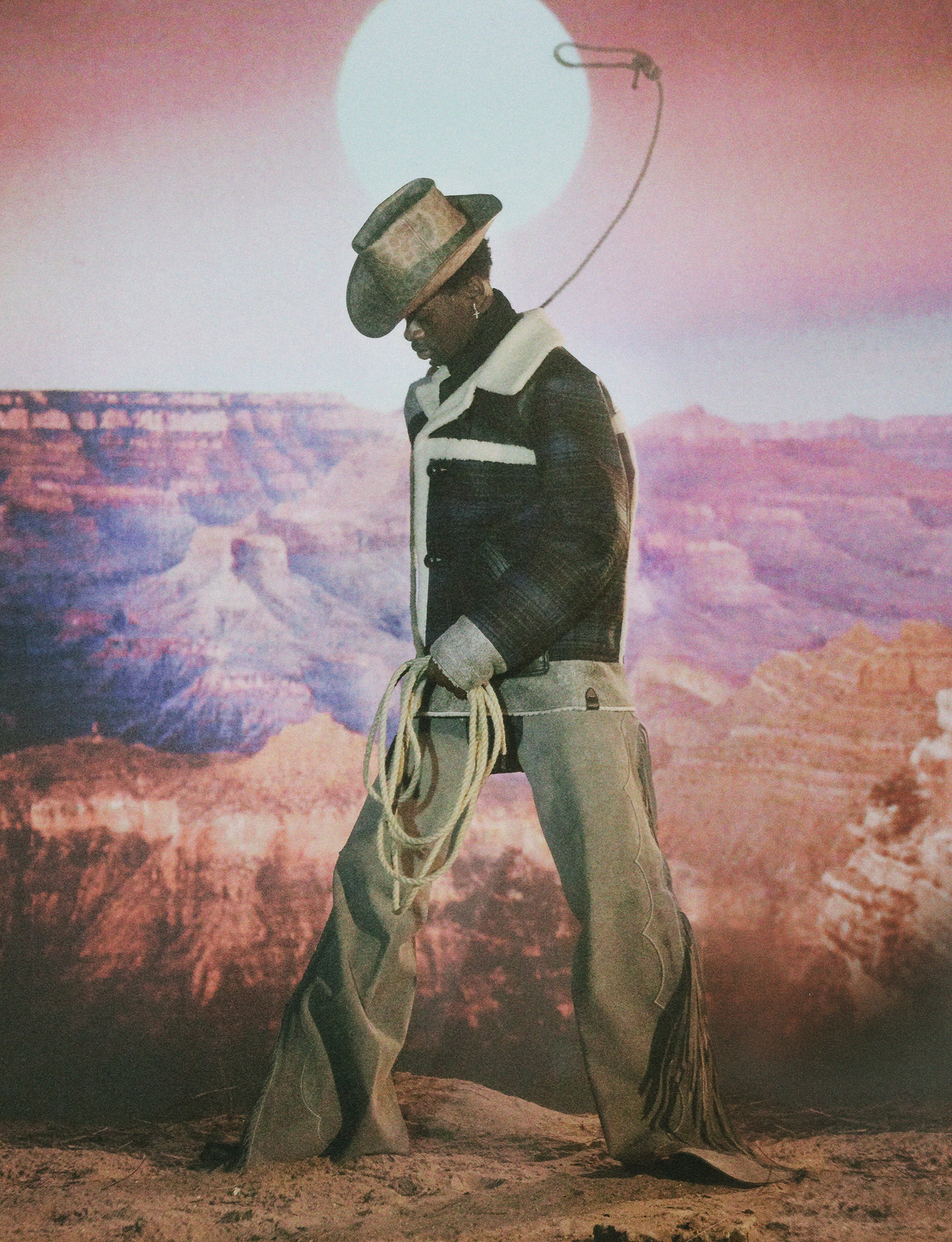 'How The West Was Won', Lil Nas X Dazed Magazine Charlotte Wales 2023