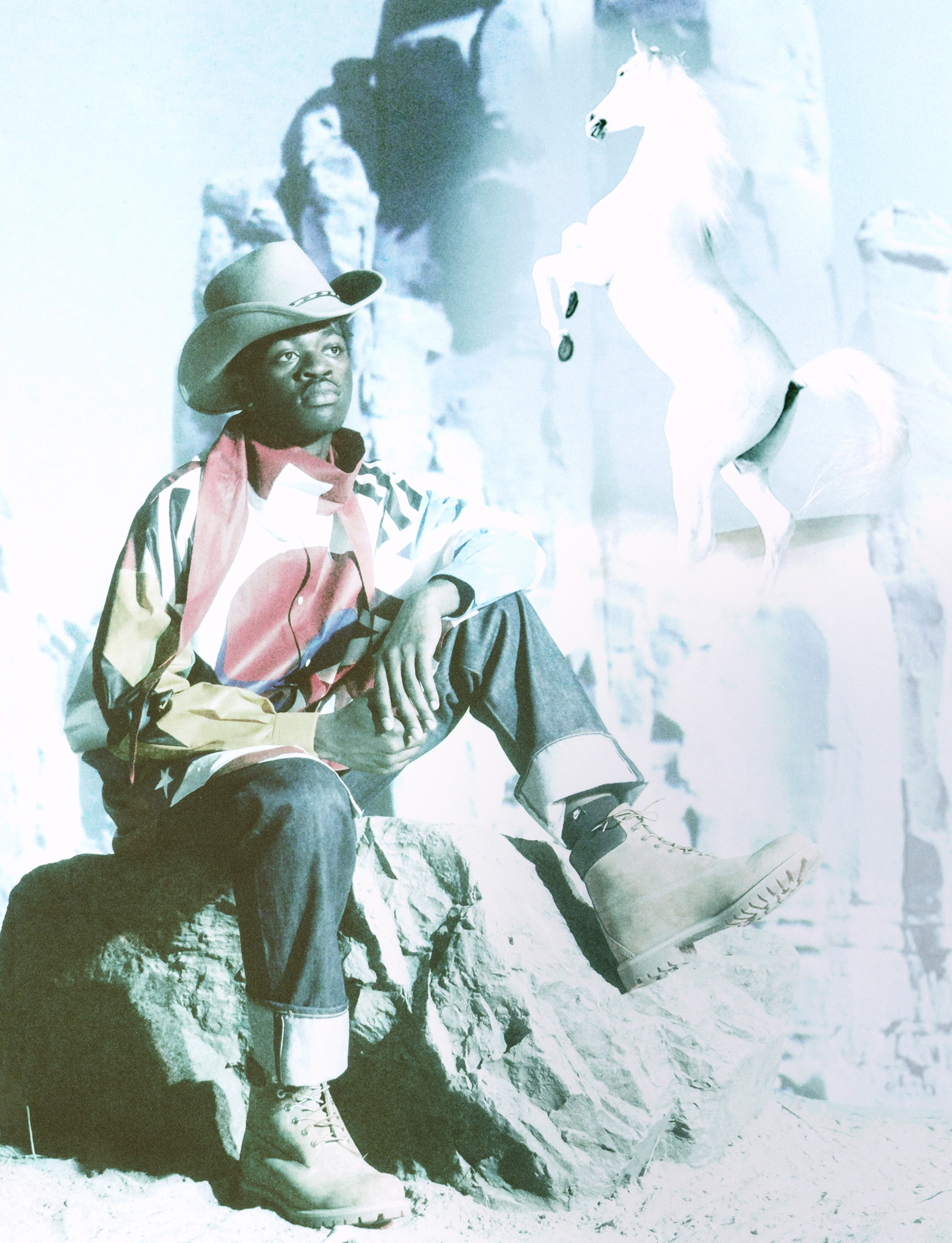 'How The West Was Won', Lil Nas X Dazed Magazine Charlotte Wales 2023