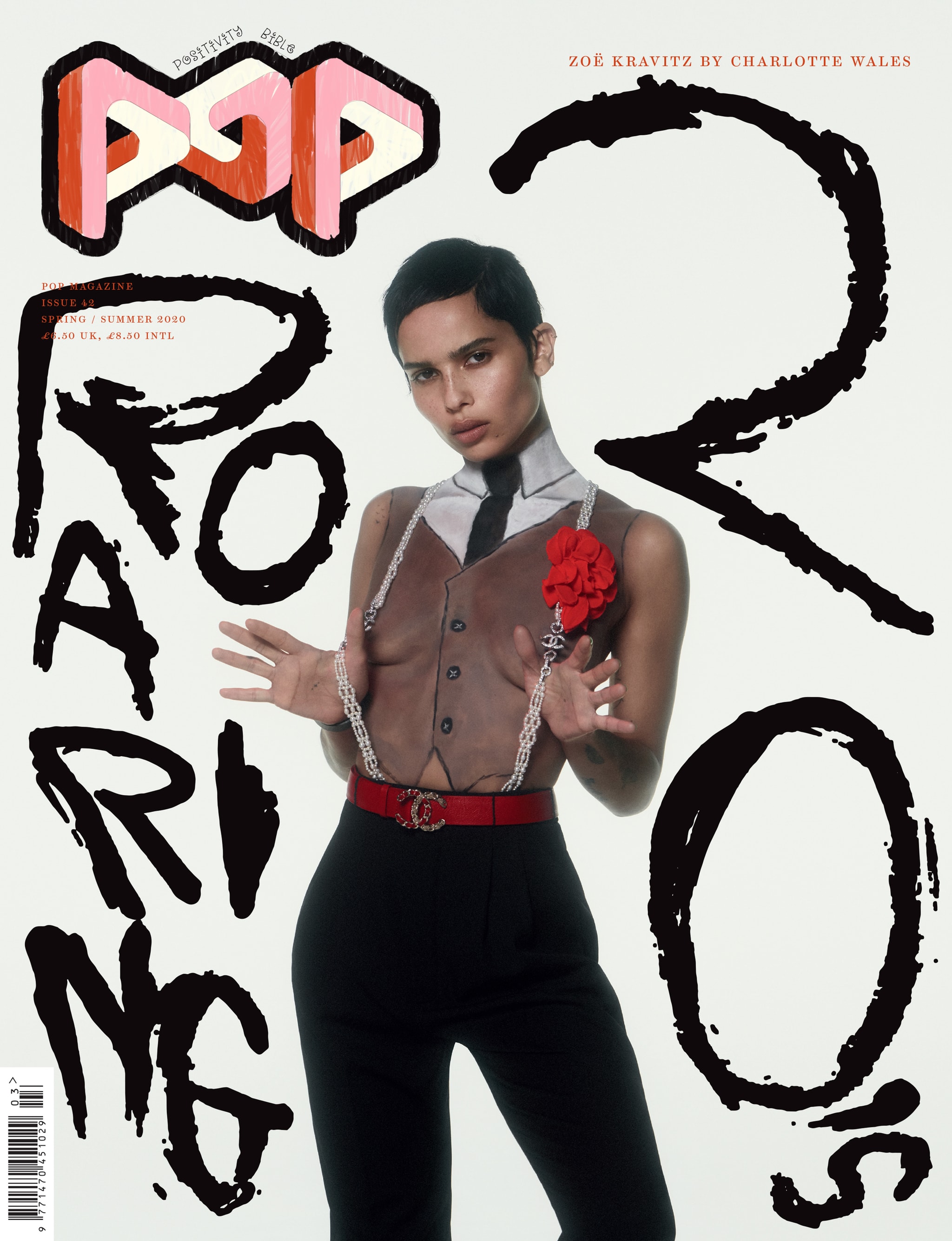 Zoe Kravitz - The Wonder! Pop Magazine Charlotte Wales 2023