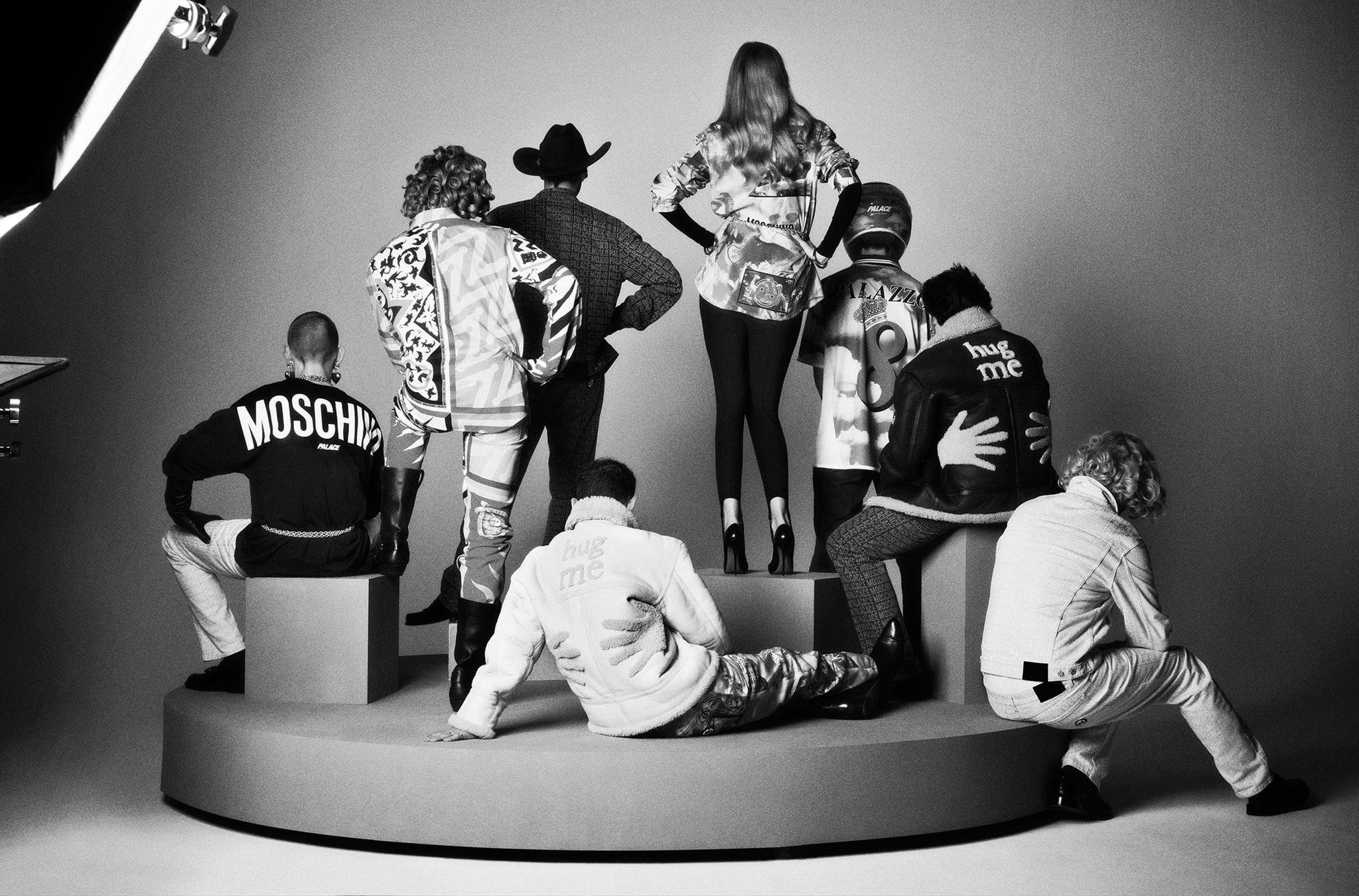 Lara Stone x Nugget in Palace x Moschino Arena Homme + Charlotte Wales 2023