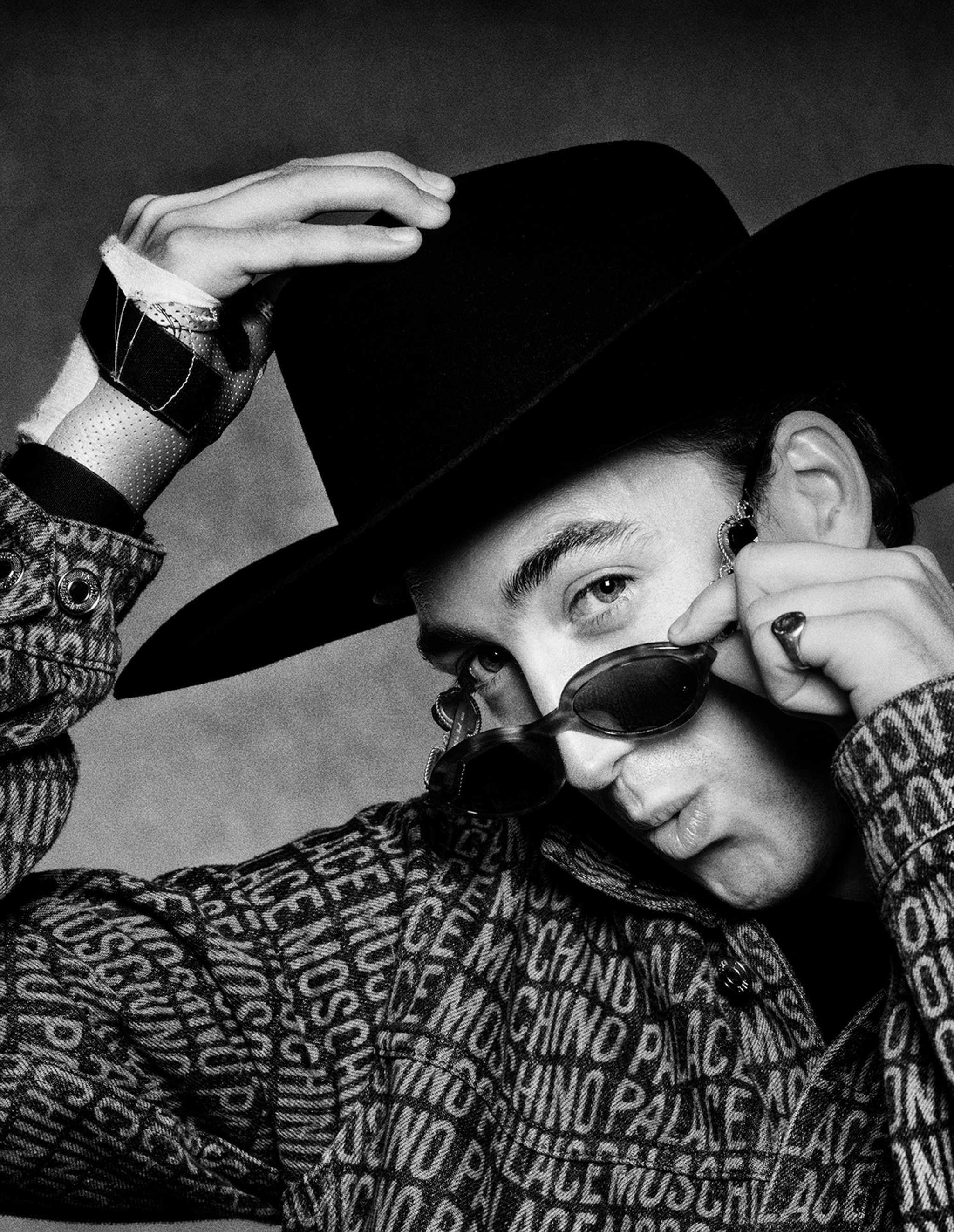 Lara Stone x Nugget in Palace x Moschino Arena Homme + Charlotte Wales 2023