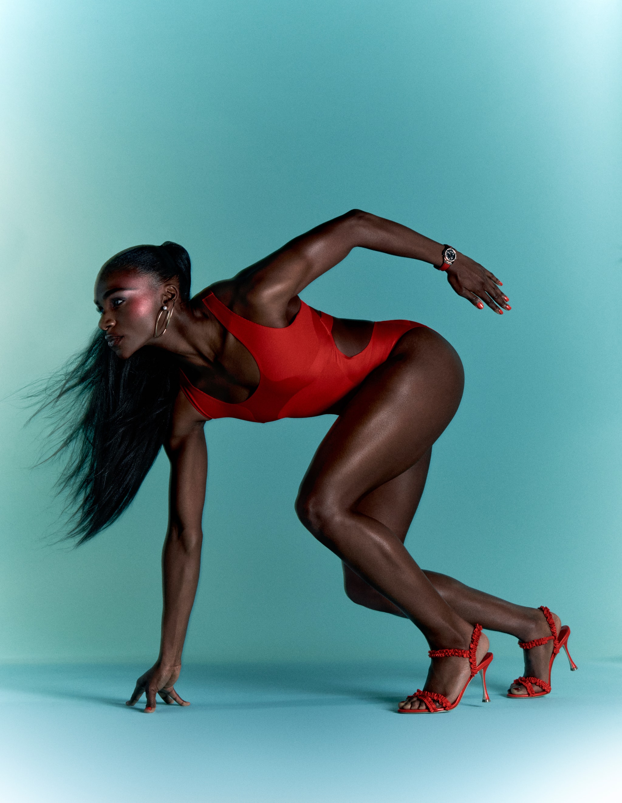 Let the Games Begin, Dina Asher-Smith British Vogue Charlotte Wales 2023